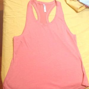 Fabletics Pink razor back tank 🔥